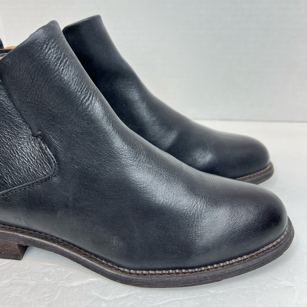 Franco Sarto Womens Hyla Black Leather Ankle Boots Size 8 Superb! Barely Worn..! - Picture 7 of 13